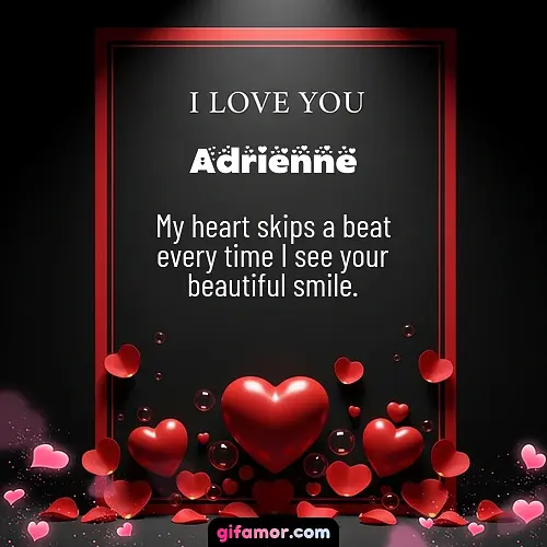I love you I Adrienne Gif Download