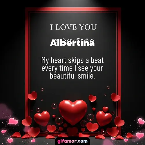 I love you I Albertina Gif Download