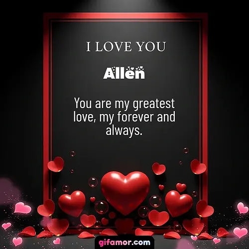 I love you I Allen Gif Download