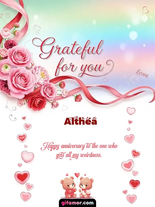 Grateful for you! II Althea Gif Download