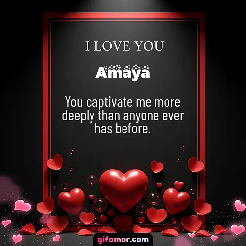 I love you I Amaya Gif Download