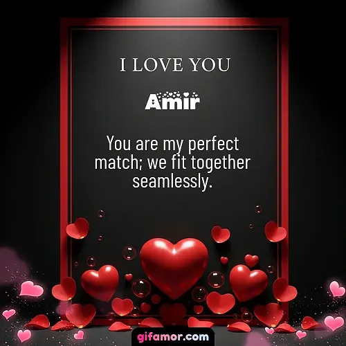 I love you I Amir Gif Download