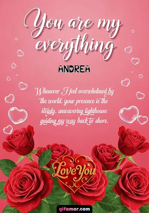 You are my everything Andrea Gif Download