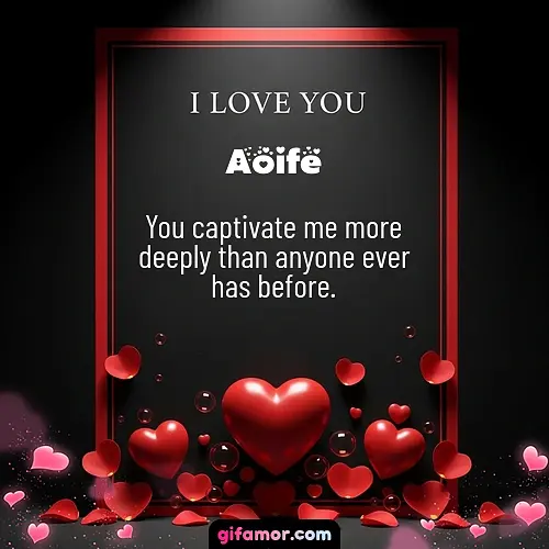 You captivate me more deeply than anyone ever has before.