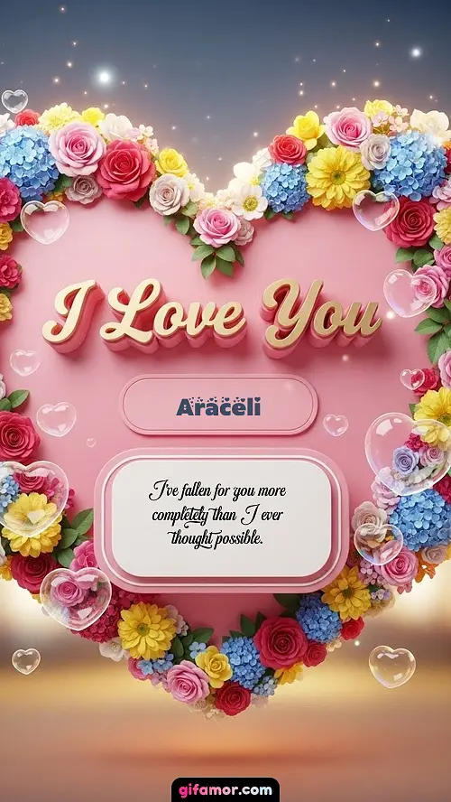 I Love You XXIX Araceli Gif Download