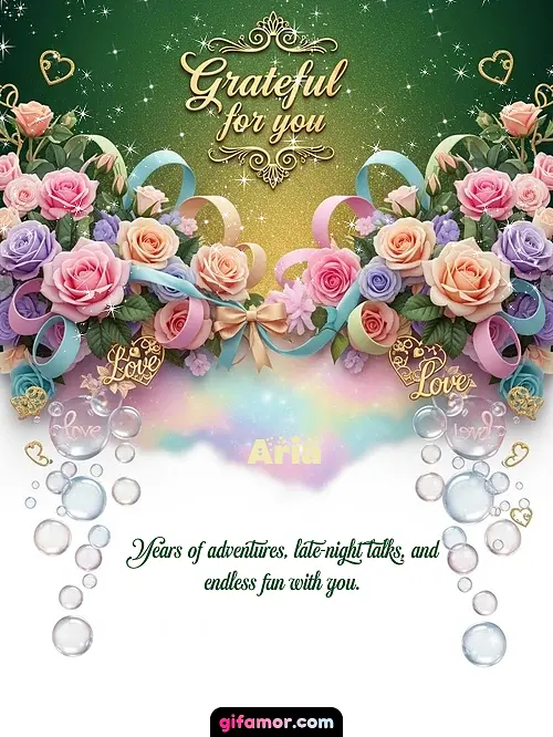 Grateful for you! IV Aria