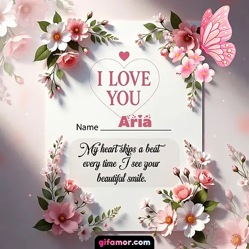 I love you IV Aria Gif Download