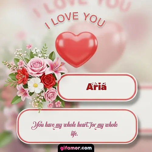I Love You XI Aria Gif Download
