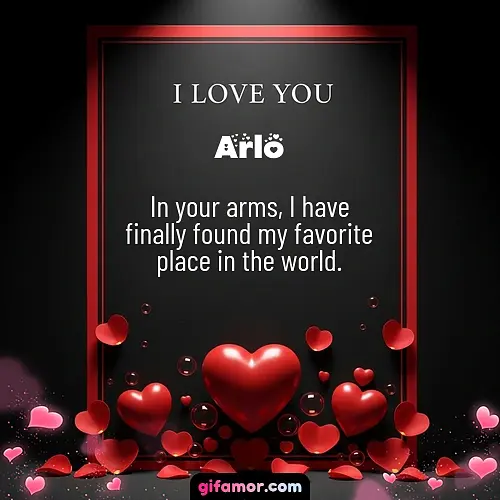 I love you I Arlo Gif Download
