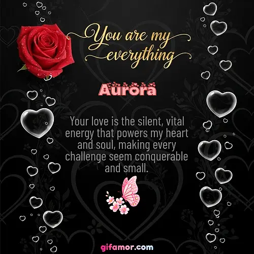 You are my everything I Aurora Gif Download