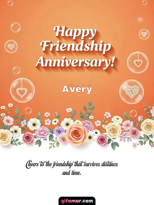 Cheers to the friendship that survives distance and time.