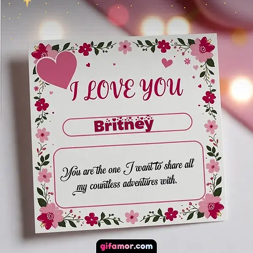 I Love You III Britney Gif Download