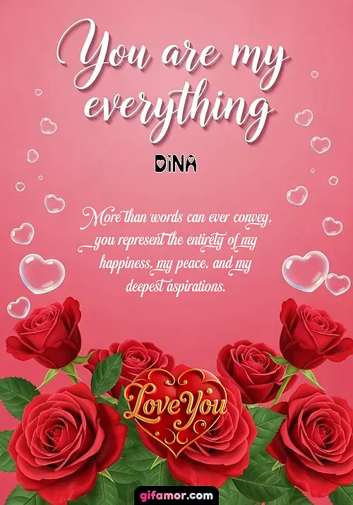 You are my everything Dina Gif Download
