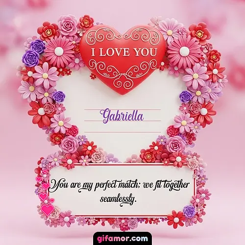 I Love You IX Gabriella