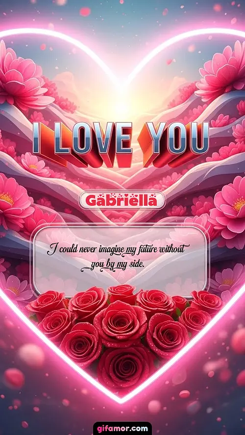 I Love You XXVI Gabriella