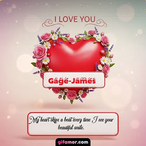 I Love You XXI Gage-James
