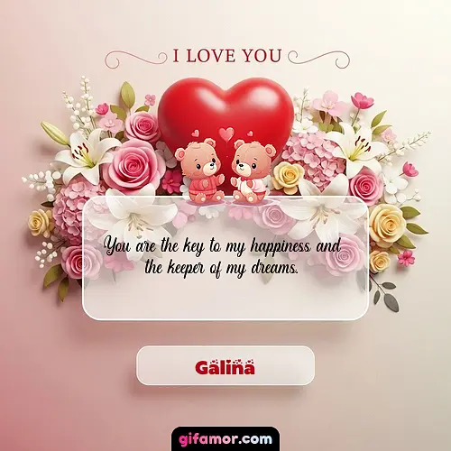 I Love You XXIII Galina