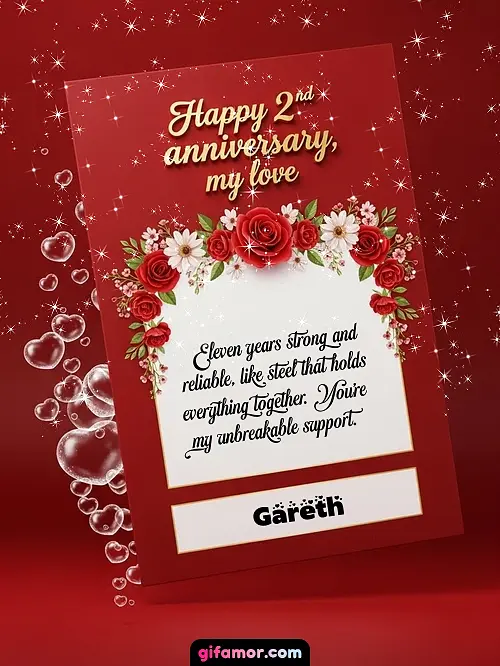 Happy 2st anniversary, my love II Gareth