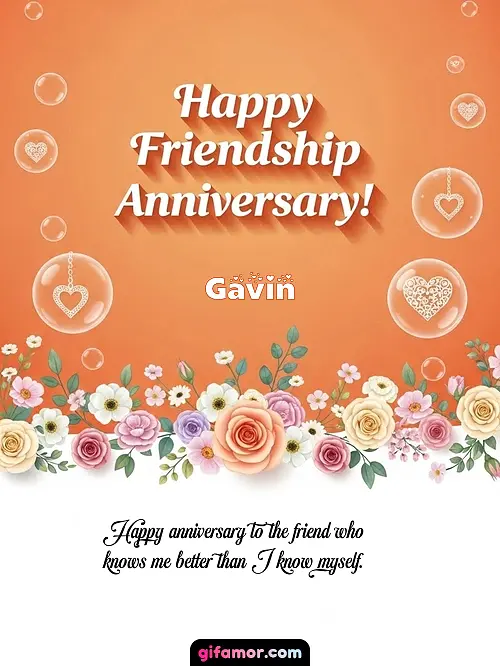 Happy anniversary to the friend who knows me better than I know myself.