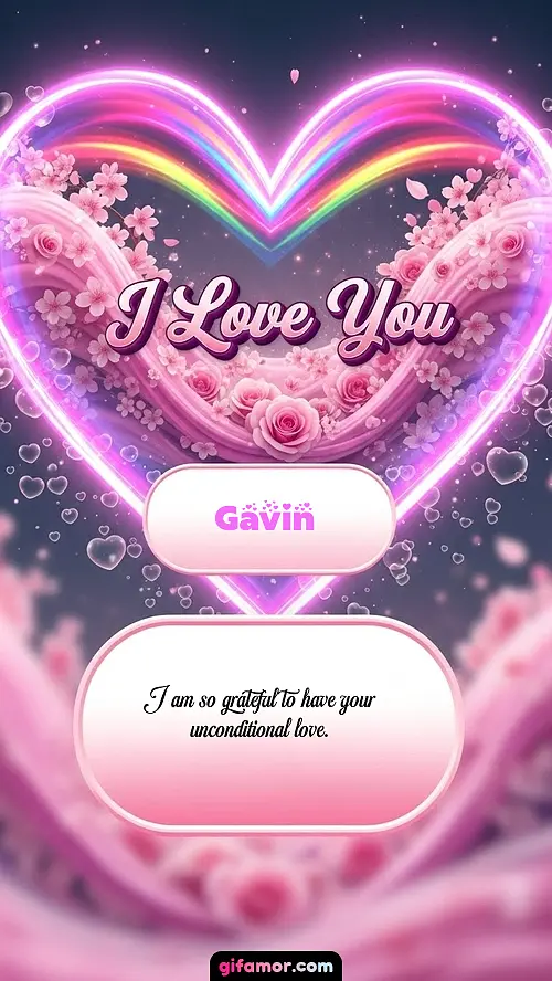 I am so grateful to have your unconditional love.