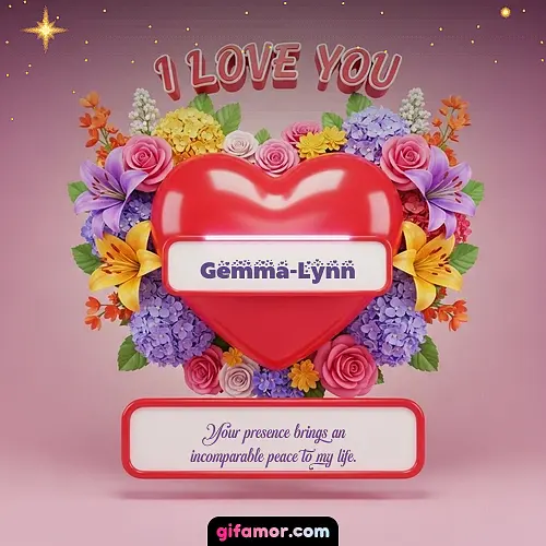 I Love You XX Gemma-Lynn