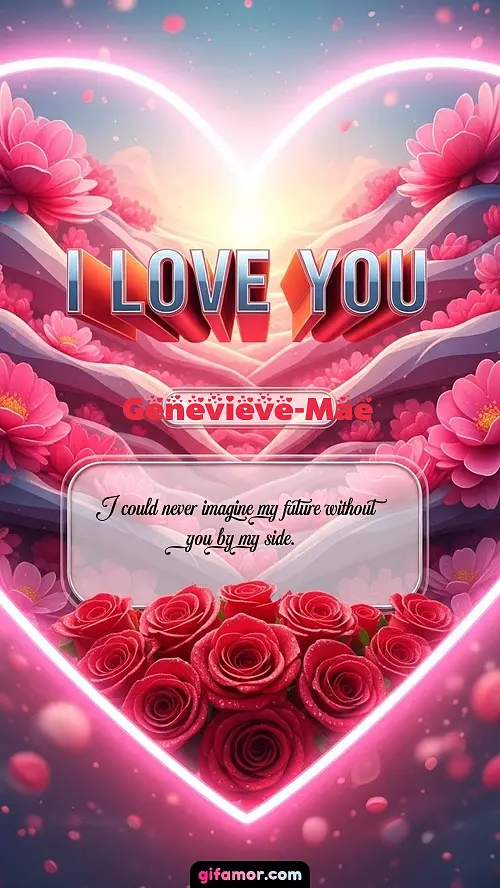 I Love You XXVI Genevieve-Mae
