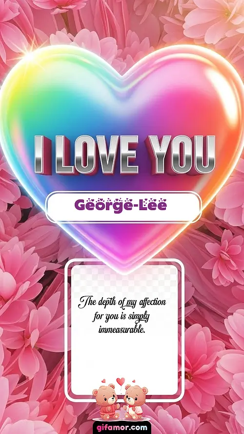 I Love You XXVII George-Lee
