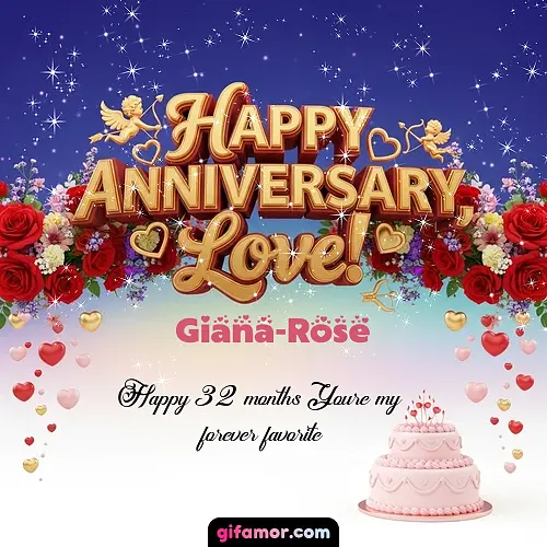 Happy one month anniversary, love! Giana-Rose