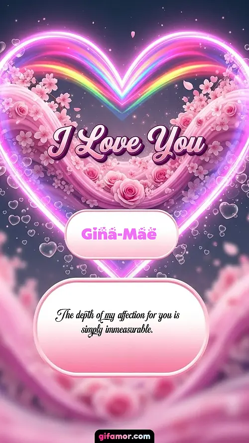 I Love You XXVIII Gina-Mae