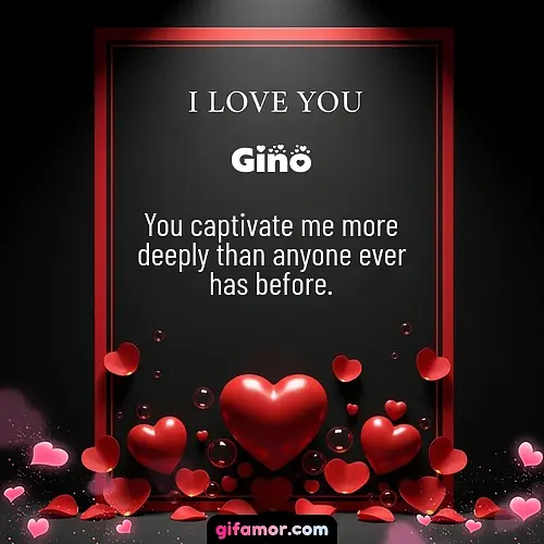 I love you I Gino Gif Download