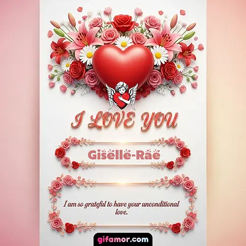 I Love You XXII Giselle-Rae