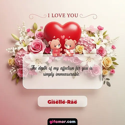 I Love You XXIII Giselle-Rae