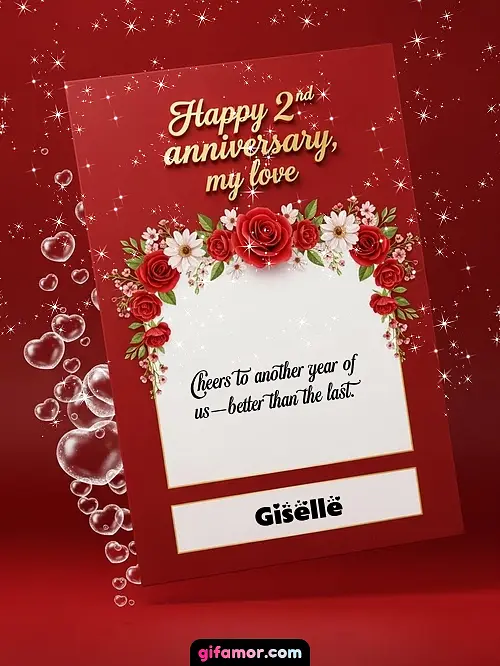 Happy 2st anniversary, my love II Giselle
