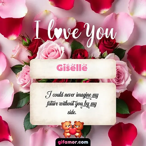 I love you V Giselle