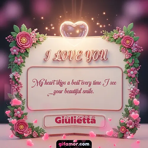 I Love You XII Giulietta