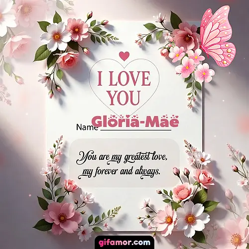 I love you IV Gloria-Mae