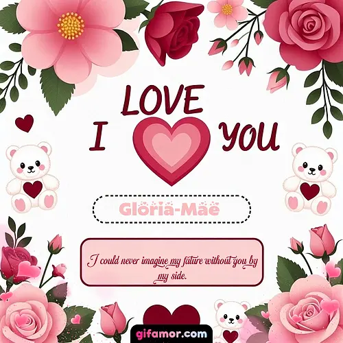 I Love You VI Gloria-Mae