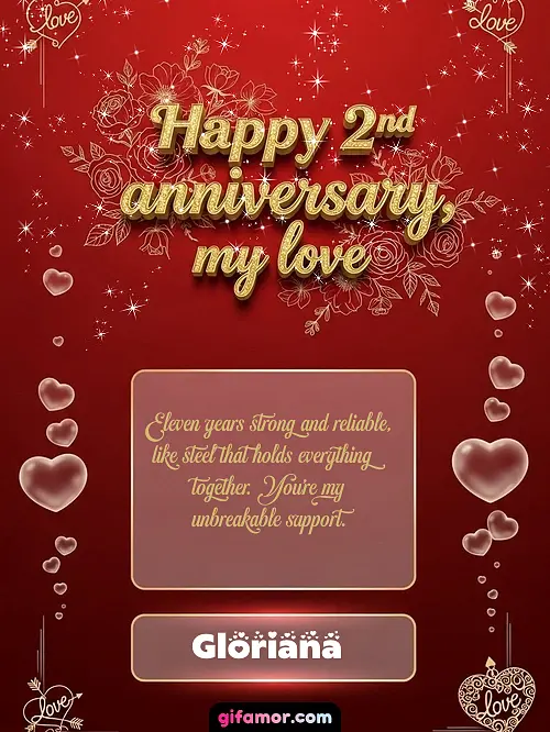 Happy 2st anniversary, my love III Gloriana