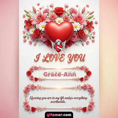 I Love You XXII Grace-Ann