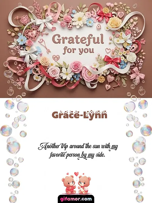 Grateful for you Grace-Lynn
