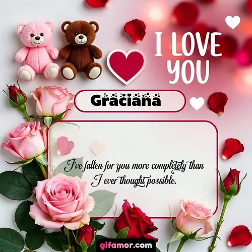 I Love You VII Graciana