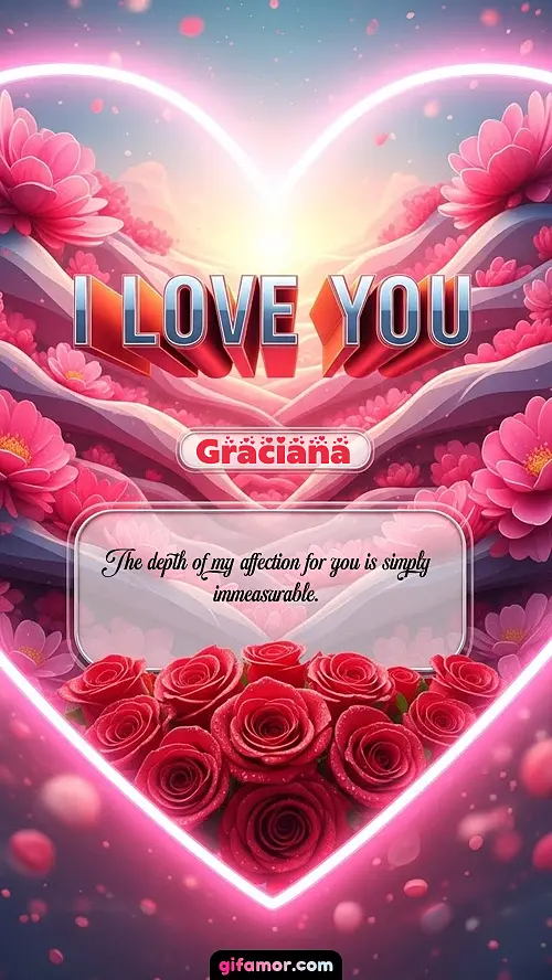 I Love You XXVI Graciana