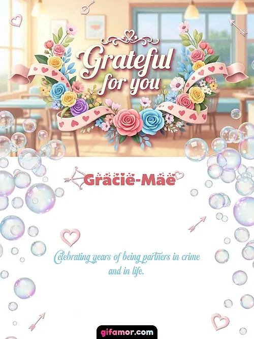 Grateful for you I Gracie-Mae