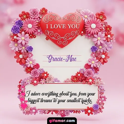 I Love You IX Gracie-Mae