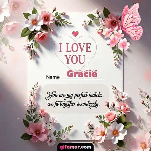 I love you IV Gracie Gif Download