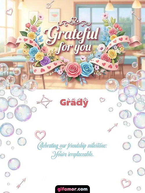 Celebrating our friendship milestone: You're irreplaceable.