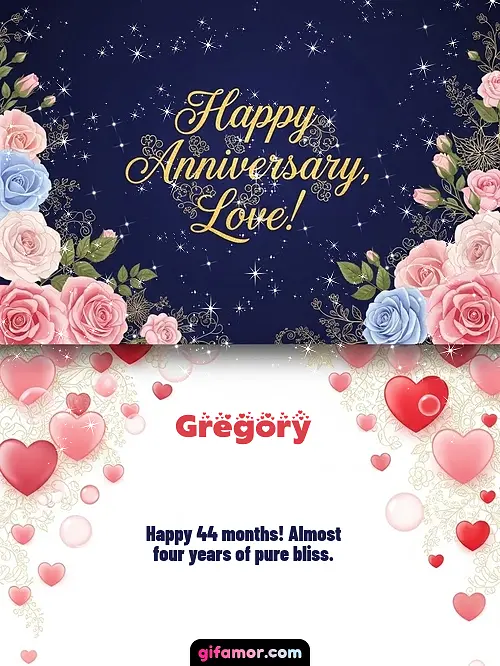 Happy anniversary, love! I Gregory Gif Download