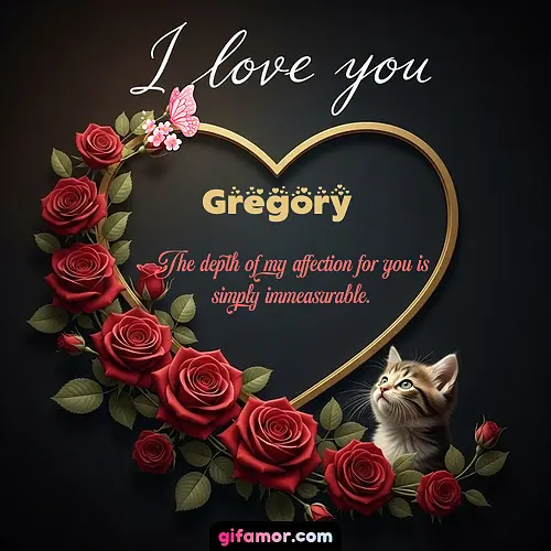 I love you Gregory Gif Download