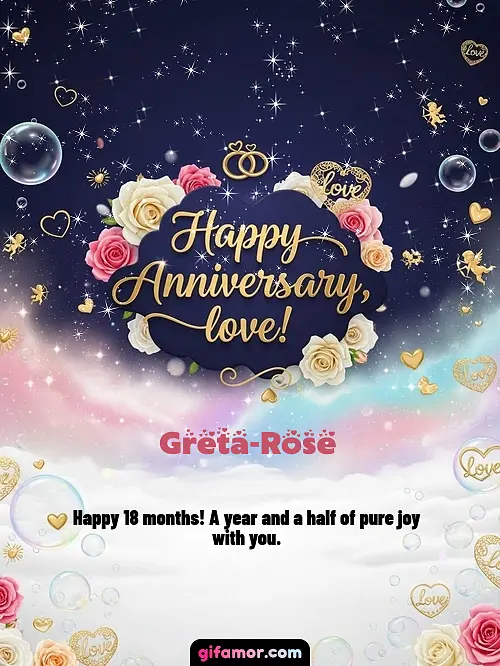 Happy anniversary, love! II Greta-Rose Gif Download