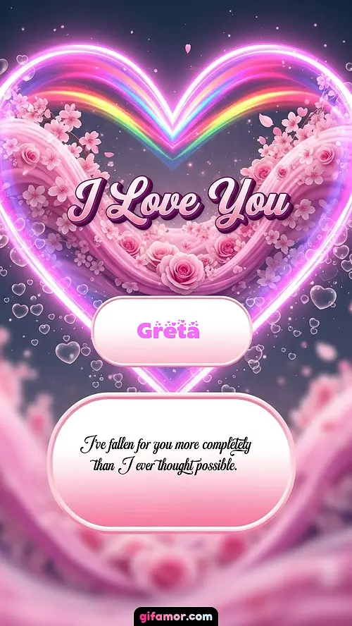 I Love You XXVIII Greta